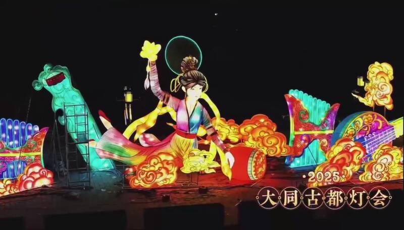 山西大同灯会